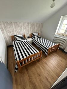 Katil atau katil-katil dalam bilik di Maison le Ragean +28 gambar