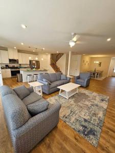 Χώρος καθιστικού στο Bethany Beach Retreat