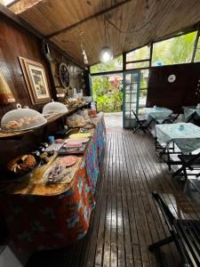 Restaurace v ubytování Pousada Marema Ilha