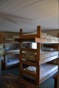 a group of bunk beds in a room at Beaufort Harbour Suites West Lodge in Beaufort