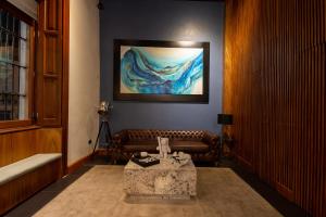 Posezení v ubytování Nueve 25 Hotel Boutique