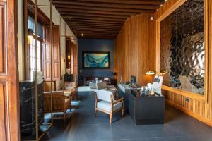 Posezení v ubytování Nueve 25 Hotel Boutique