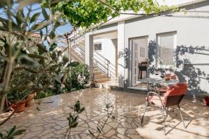 Balkón alebo terasa v ubytovaní Apartments Kudelik