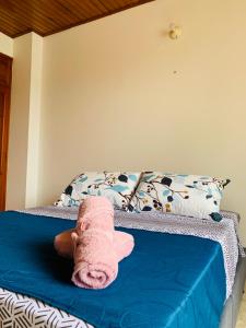 Postel nebo postele na pokoji v ubytování Castillo de la Popa
