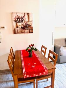A seating area at Gloria Holiday Home Bormio
