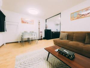TV a/nebo společenská místnost v ubytování *Fortune House*動物園前站只要步行2分鐘 日式一户建 可6人入住