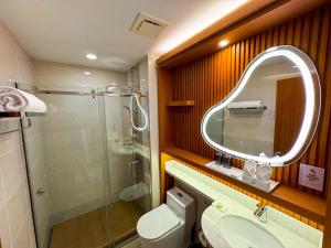 Vannituba majutusasutuses Cebu One Tectona Resort Hotel