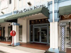Eine Fassade oder ein Eingang zu Four Chain View Hotel