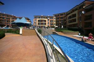 Bazén v ubytování Apartcomplex Panorama Dreams nebo v jeho okolí