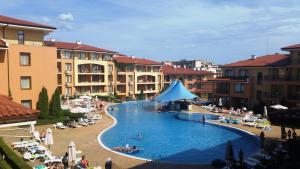 Bazén v ubytování Apartcomplex Panorama Dreams nebo v jeho okolí
