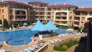 Bazén v ubytování Apartcomplex Panorama Dreams nebo v jeho okolí