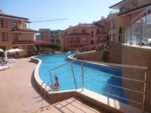 Bazén v ubytování Apartcomplex Panorama Dreams nebo v jeho okolí