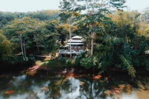 Landskap semula jadi dekat dengan resort