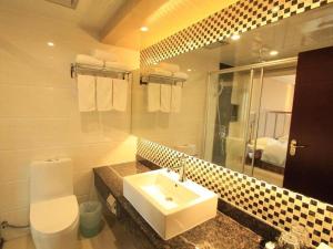 Koupelna v ubytování Gui Feng Hotel