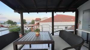 Balkón nebo terasa v ubytování Levanta Apartment