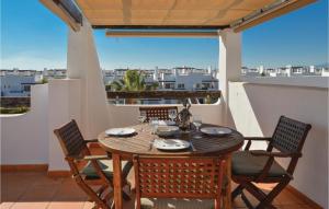 Balkón nebo terasa v ubytování Lovely Apartment In Alhama De Murcia