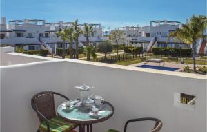 Balkón nebo terasa v ubytování Lovely Apartment In Alhama De Murcia