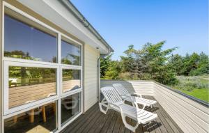 Balkón nebo terasa v ubytování Holiday Home Kristinesvej Thisted Vi