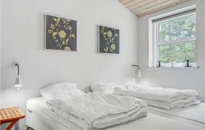 Postel nebo postele na pokoji v ubytování Holiday Home Kristinesvej Thisted Vi