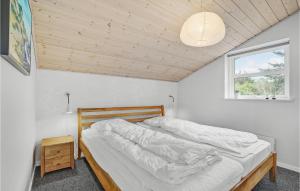 Postel nebo postele na pokoji v ubytování Holiday Home Kristinesvej Thisted Vi