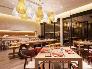 Restaurace v ubytování Wulan Resort Hainan ClearWater Bay