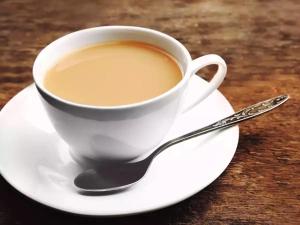 Kemudahan buat kopi dan teh di HOTEL TAPOVAN IN