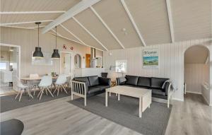 Posezení v ubytování Holiday Home Vinkelbæk Nordborg