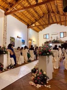 Posezení v ubytování Agriturismo Vultaggio
