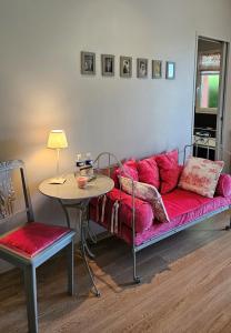 Posezení v ubytování Chambre d'Hotes Le Ponsonnet