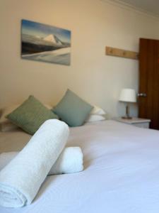 Letto o letti in una camera di Sponars Chalet
