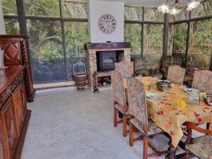 Posezení v ubytování La Forge 4 personnes