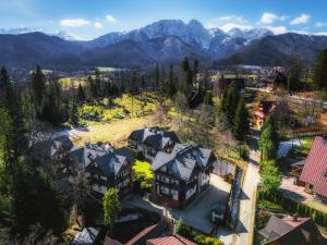 Widok na góry z tego apartamentu