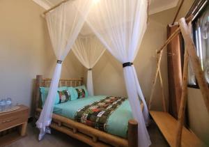 Stevalyn's Ridge View Lodge客房内的一张或多张床位