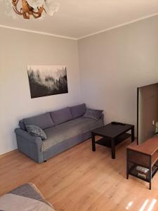 Część wypoczynkowa w obiekcie Comfortable Apartment close to Spodek