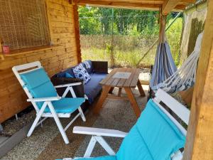 Zahrada ubytování Chatka Katka ubytovanie Teplý Vrch