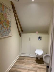 Koupelna v ubytování Appartement spacieux au domaine + 6 fotografií