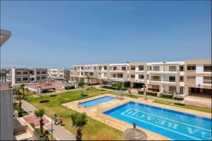 Mansouria的住宿－Appartement Élégant avec une belle Vue sur Piscine，相簿中的一張相片