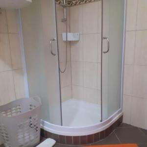 Koupelna v ubytování Apartments Markota