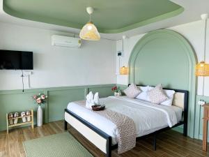 SUNYA Doichang客房内的一张或多张床位