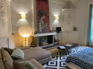Televisyen dan/atau pusat hiburan di Appartement Sète