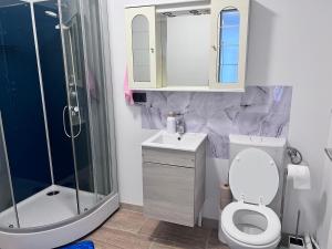 Koupelna v ubytování TOP3 Schönes Apartment für max 5 Personen
