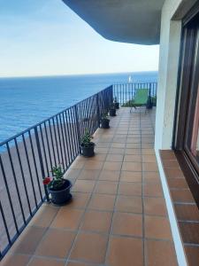 Balkón nebo terasa v ubytování Cap Sa Sal - Apartamento Vistamar + 27 fotografií