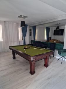 Biliár nebo kulečník v ubytování Portobello