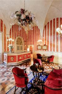 Posezení v ubytování Hotel Palazzo dal Borgo