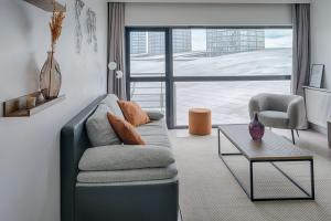 Posezení v ubytování Le Panoramique ~ Euralille ~ Arrivée Autonome