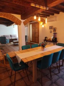 Posezení v ubytování Casa Rural el Rincón de Monfragüe