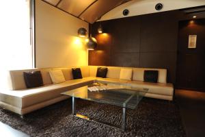 Posezení v ubytování Hotel Sunflex Kagoshima