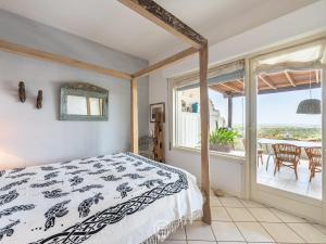 Кровать или кровати в номере Is Molas Scenic Retreat