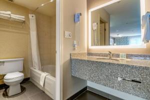 A bathroom at Quality Inn