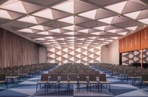 Der Geschäftsbereich oder Konferenzraum in der Unterkunft Andaz Munich Schwabinger Tor, By Hyatt